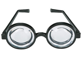Thick Glasses - best Contact Lenses For High Power Prescriptions