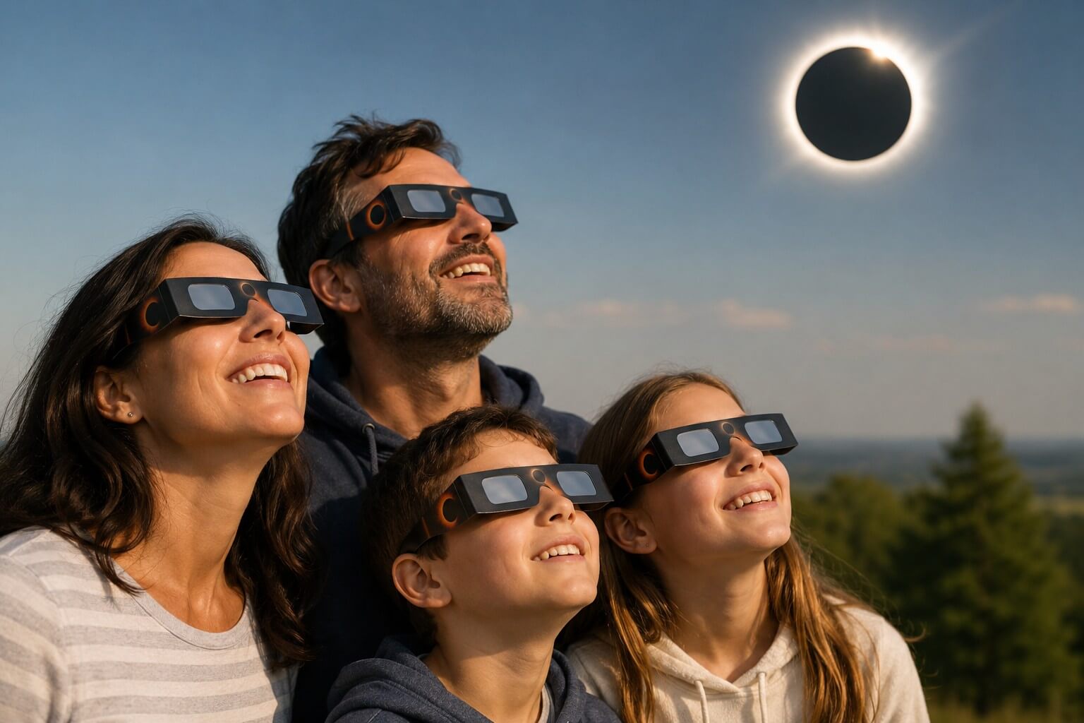 Safely viewing a solar eclipse